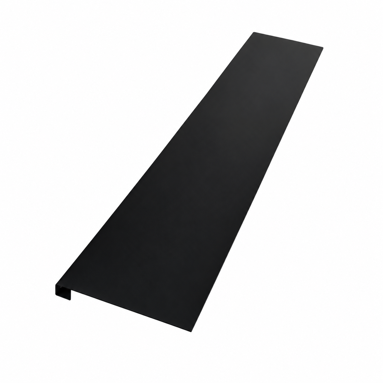 CompoGarden onderplaat staal zwart - 20 x 176 cm (incl. 4 zelftappers)