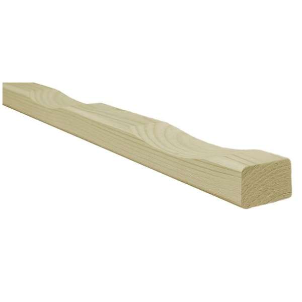 Ventilatie achterlat vuren - 2,1 x 4,5 x 250 cm 