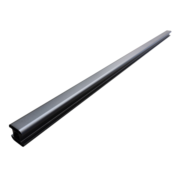 CompoLine aluminium paal antraciet - 7,5 x 7,5 x 270 cm