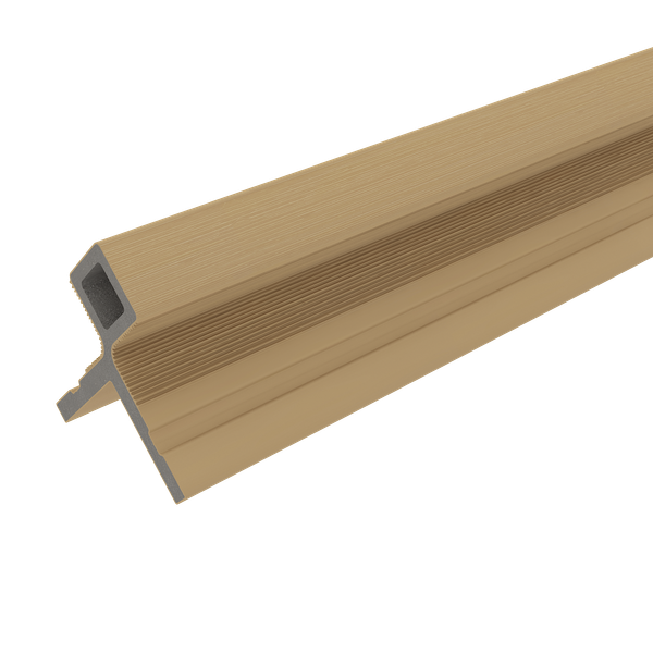 NewTechWood composiet hoekprofiel - 7 x 8 x 300 cm