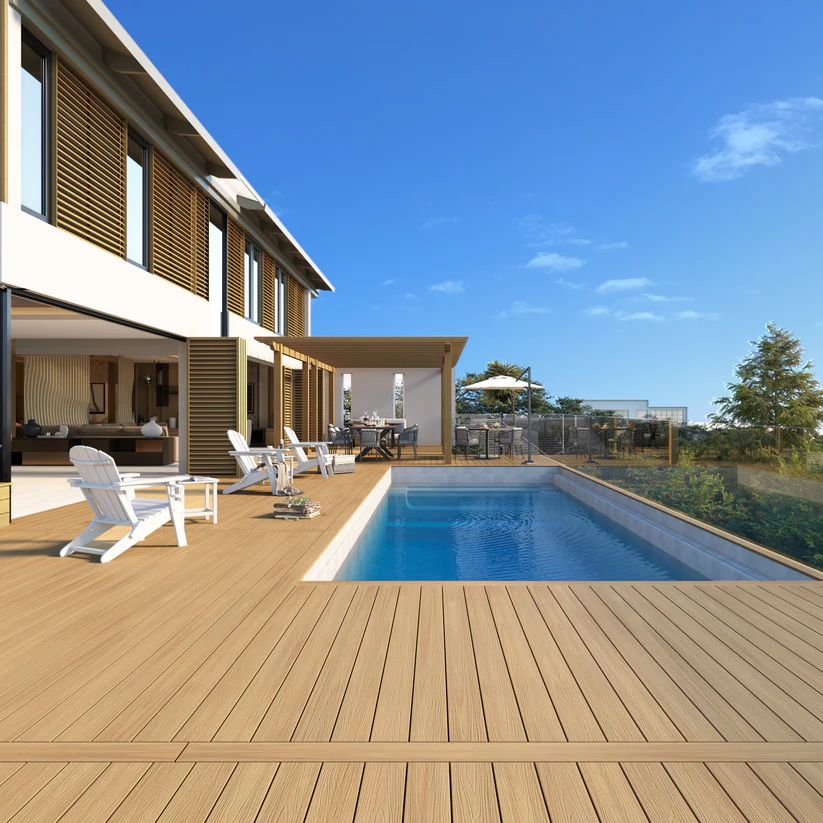 Composiet terrasbekleding