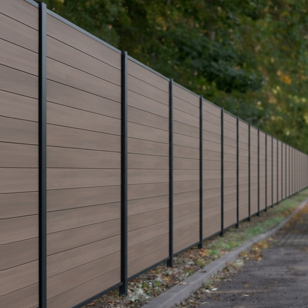 Composiet tuinafscheiding