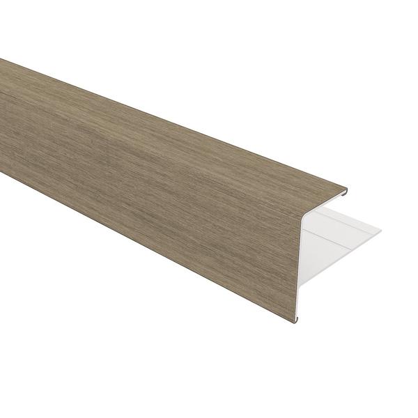NewTechWood aluminium eindprofiel - 5 x 5 x 300 cm