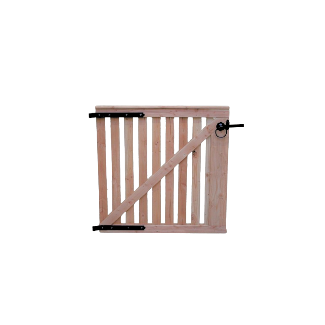 Douglas geschaafde tuinpoorten