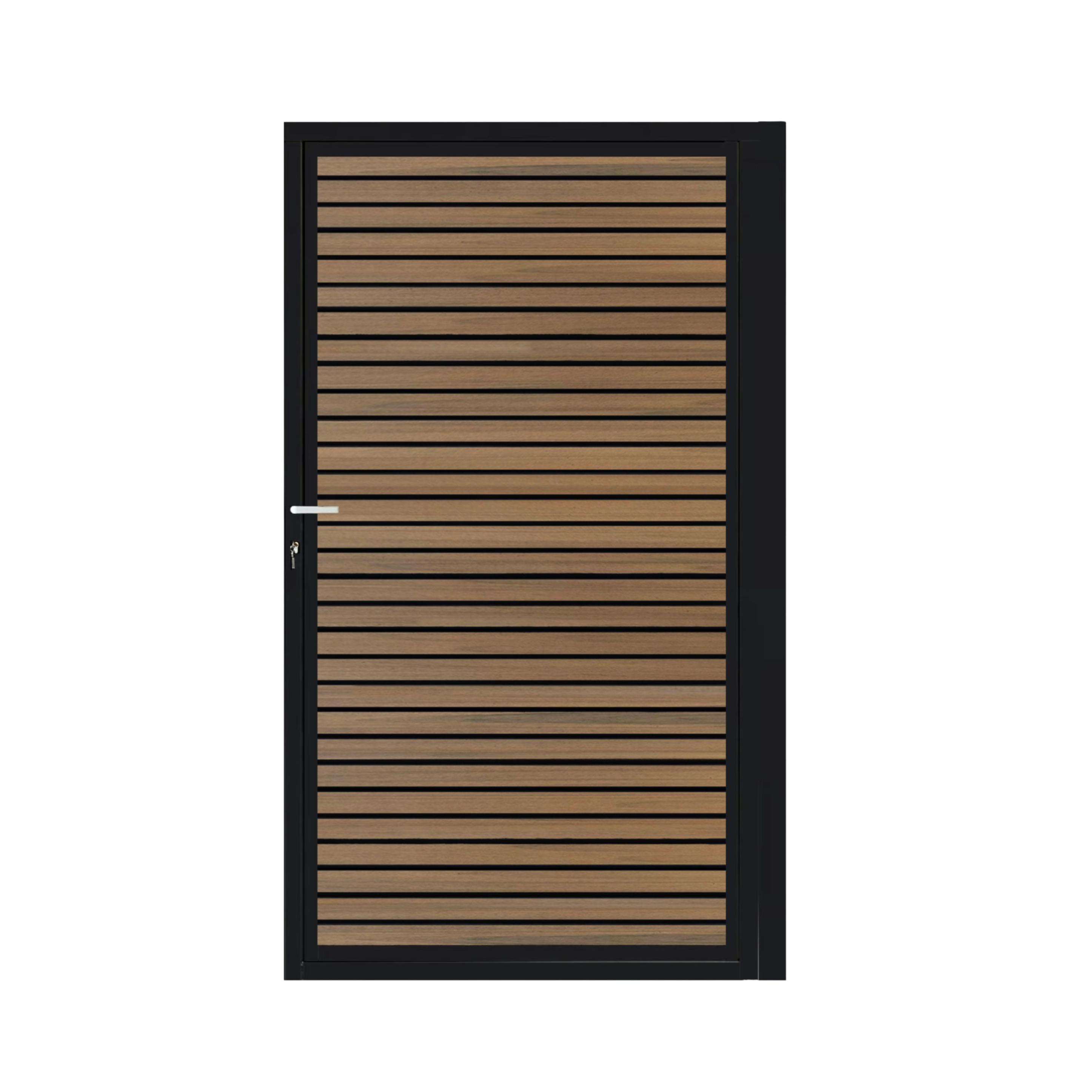 Rhombus Schaduw enkele poort met aluminium frame