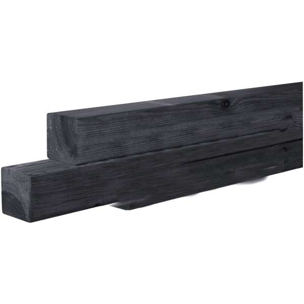 Zwart gespoten regels