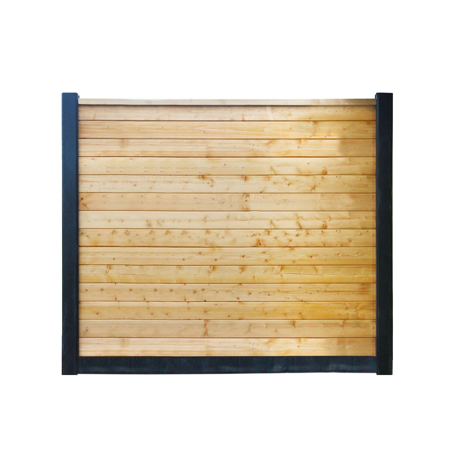 Vuren blokhutprofiel tuinscherm (bouwpakket)