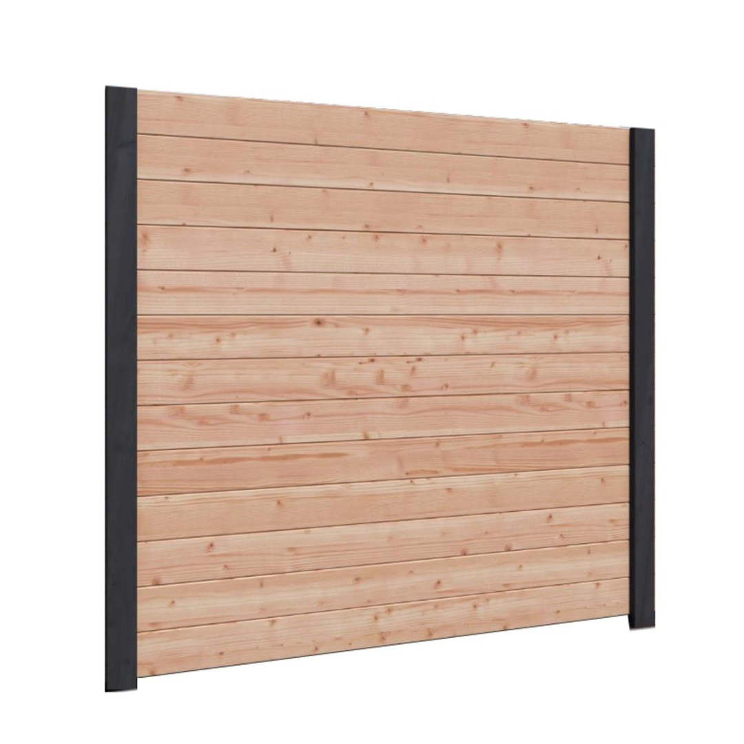 Douglas blokhutprofiel tuinscherm (bouwpakket)