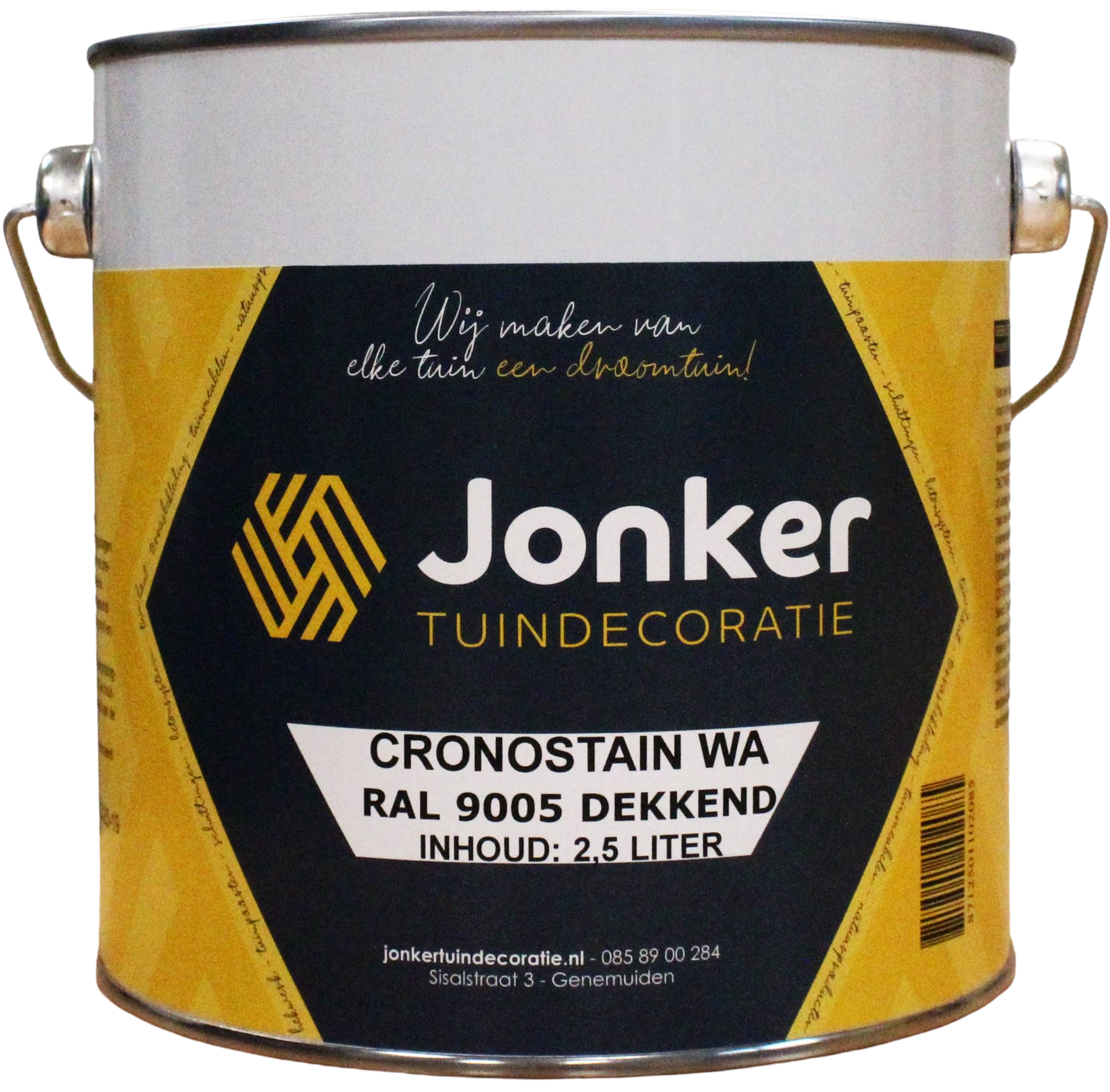 Cronostain WA Dekkend Zwart Jonker Tuindecoratie